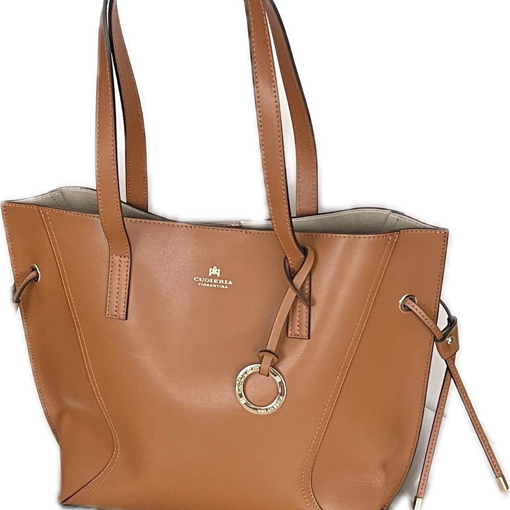 Cuoieria Fiorentina Italian Leather Shoulder Bag - Picture 3 of 16